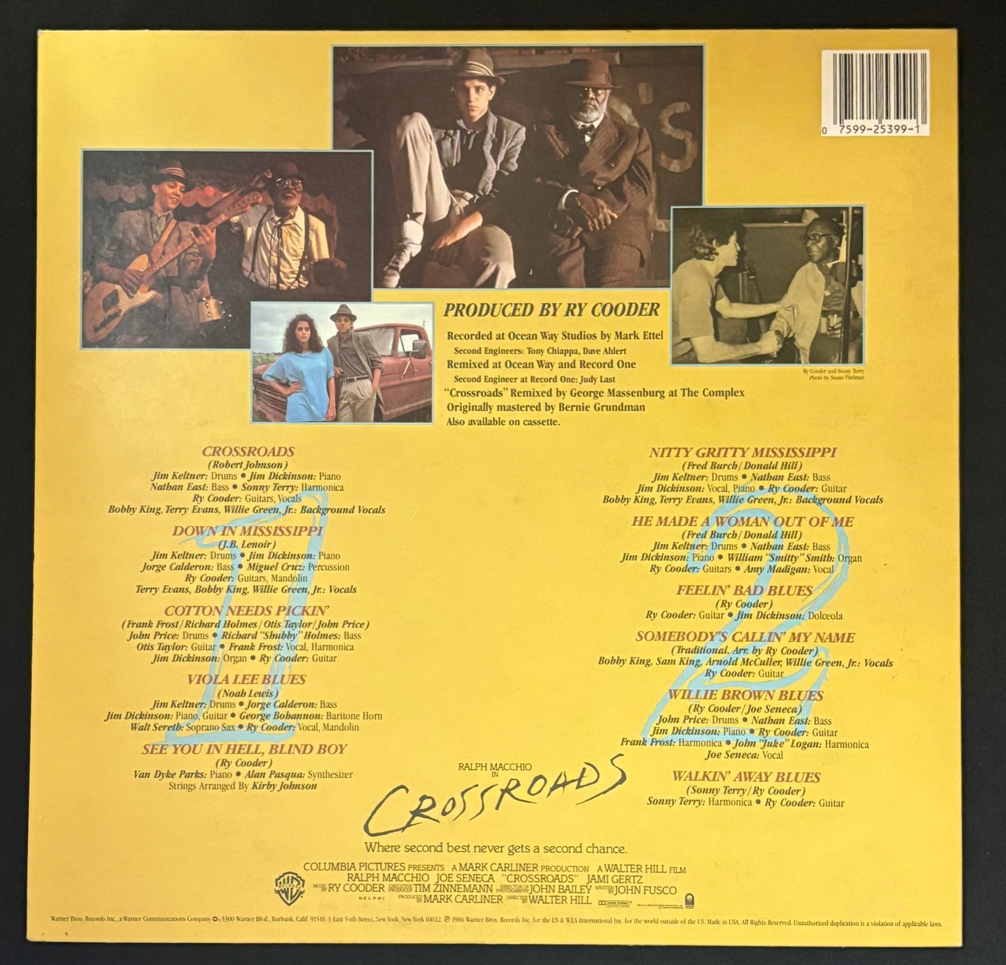 Cooder, Ry - Crossroads - Original Motion Picture Soundtrack (JK)