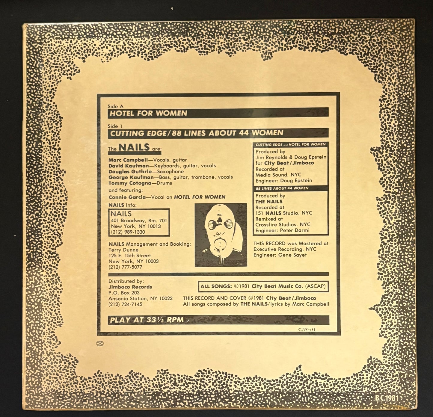 The Nails - 2 Song EP (JK)