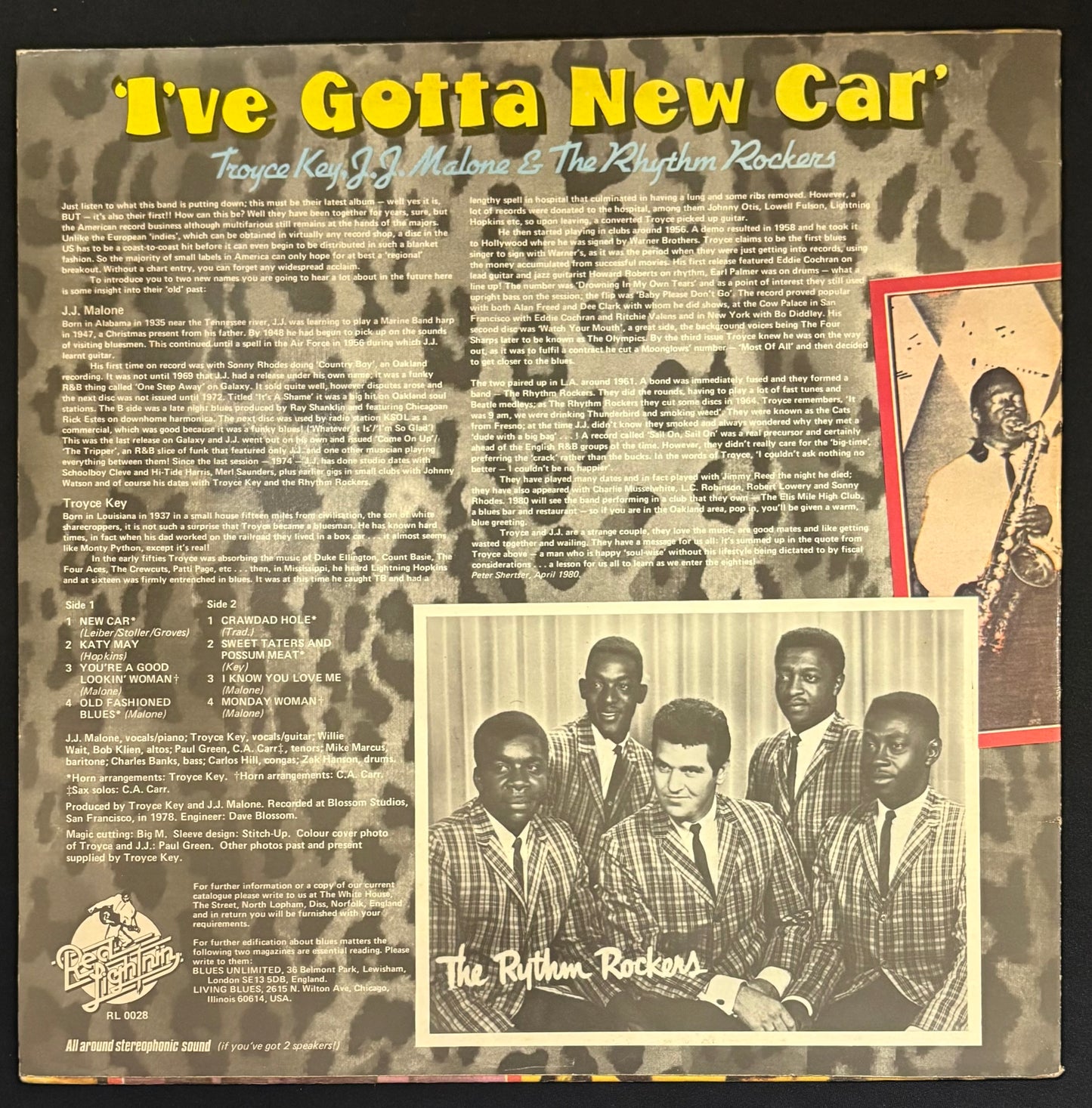 Malone, J.J. - Troyce Key & J.J. Malone - I've Gotta New Car (JK)