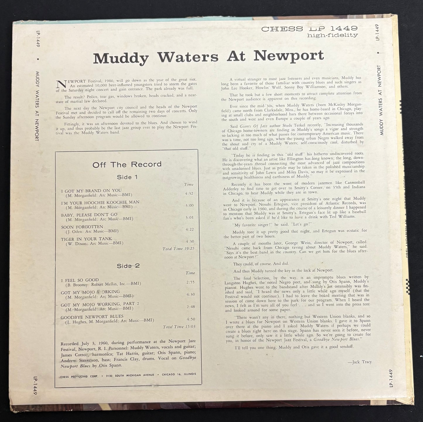 Waters, Muddy - At Newport (JH)