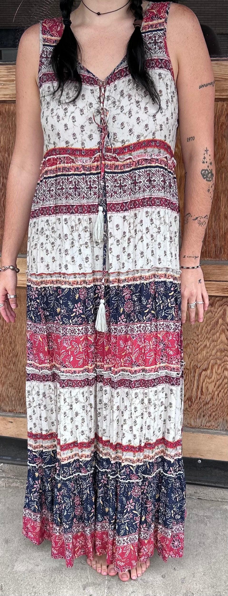 Dress: Cottagecore Maxi (Second Chances)