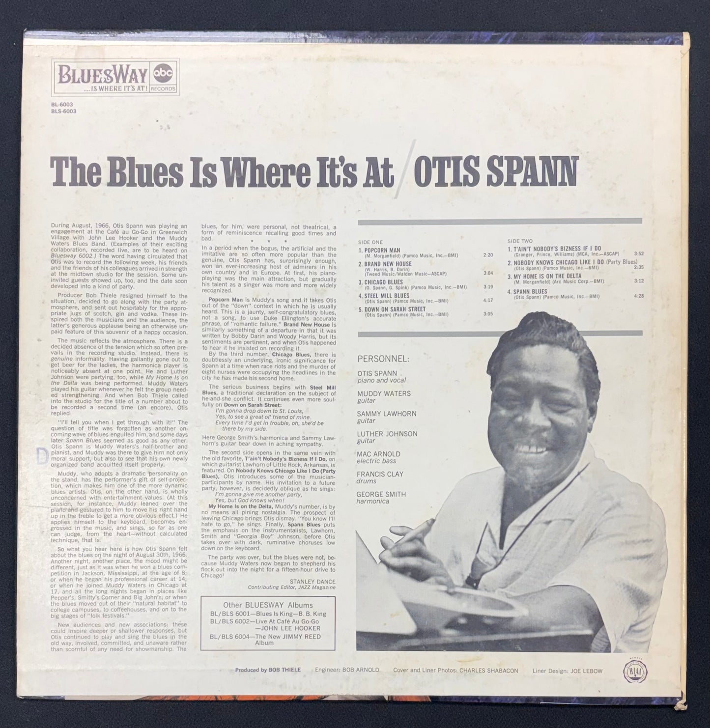 Spann, Otis - The Blues Is Where It's At (JK)