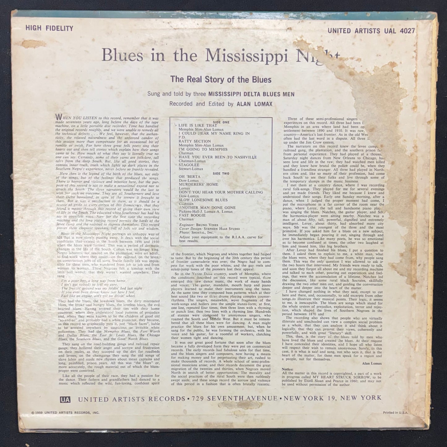 Compilation - Blues In The Mississippi Night (JK)