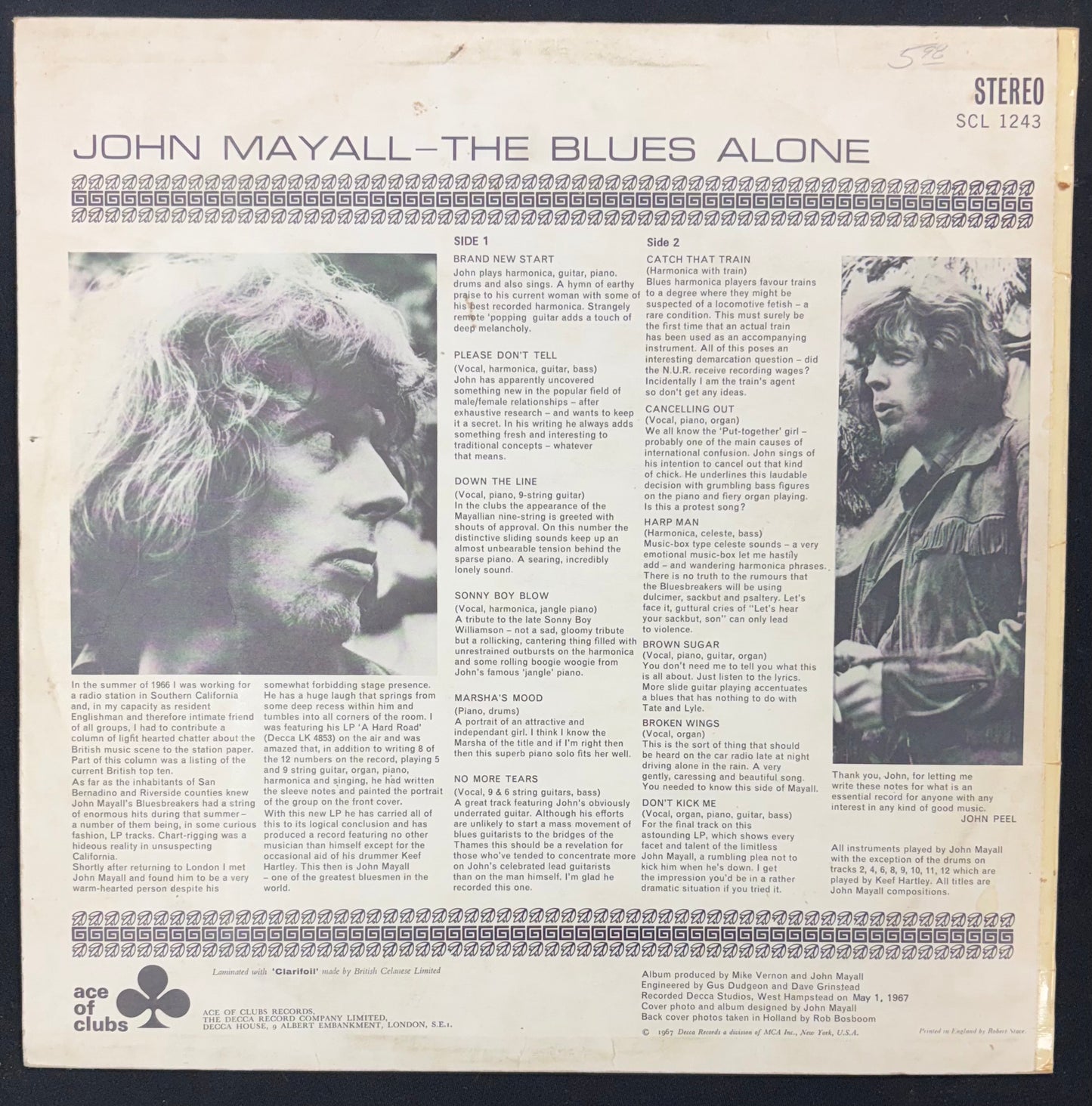 Mayall, John - Blues Alone (JK)