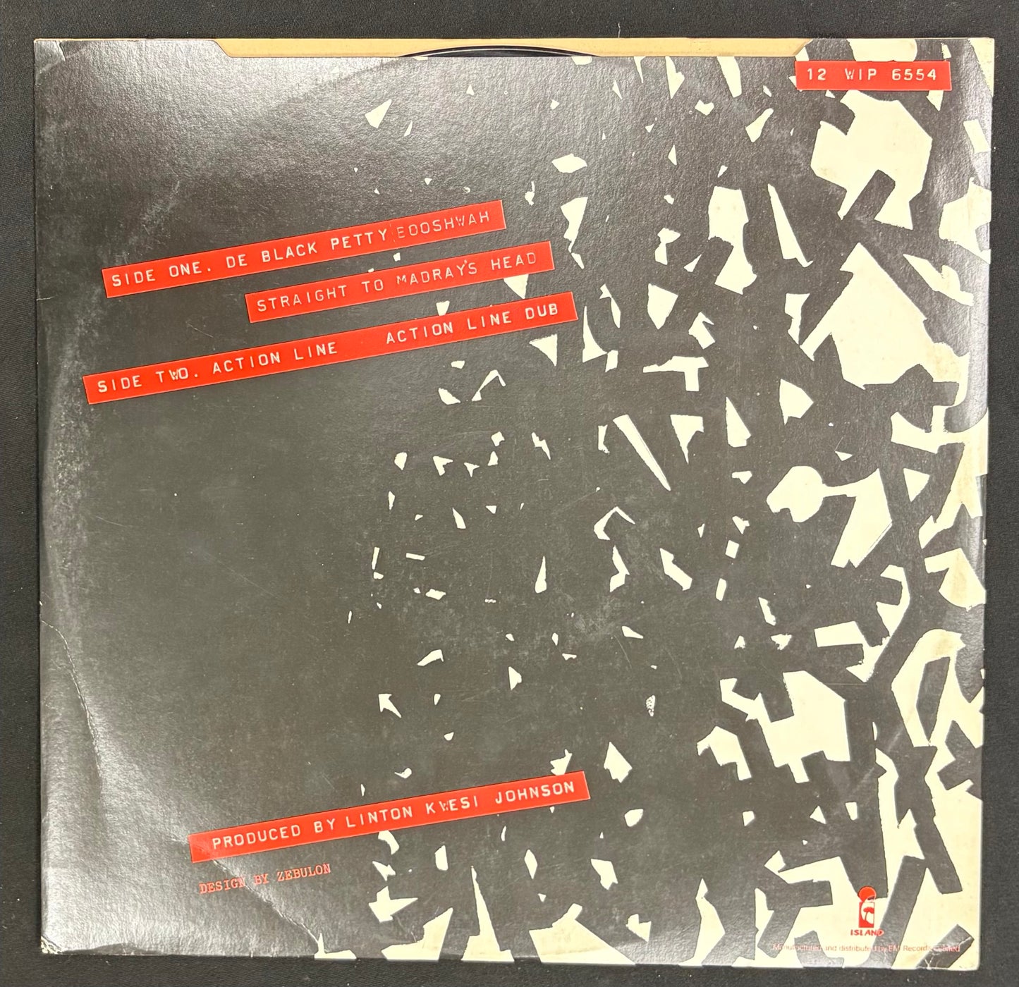 Johnson, Linton Kwesi - De Black Petty Booshwah (JK)