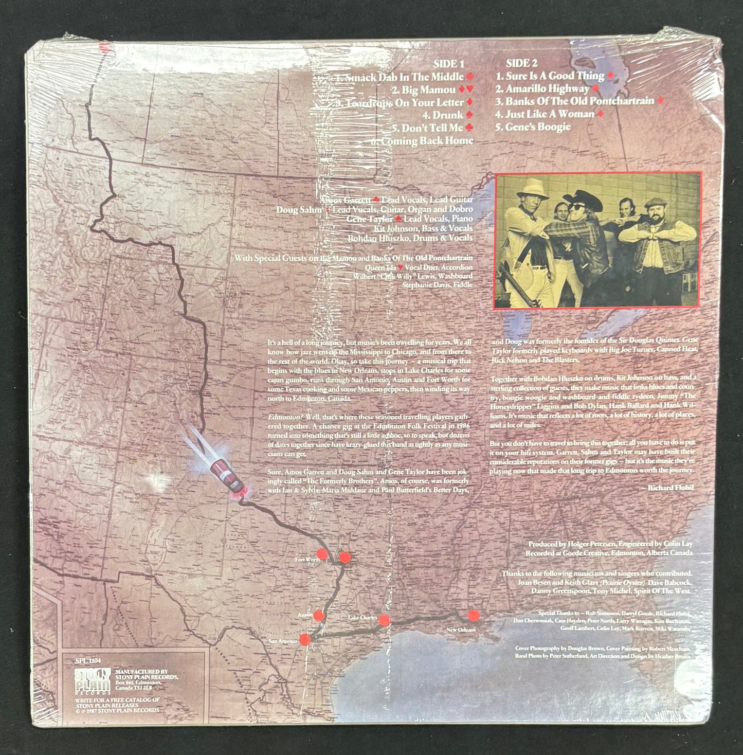 The Amos Garrett, Doug Sahm, Gene Taylor Band – The Return Of The Formerly Brothers (JK)