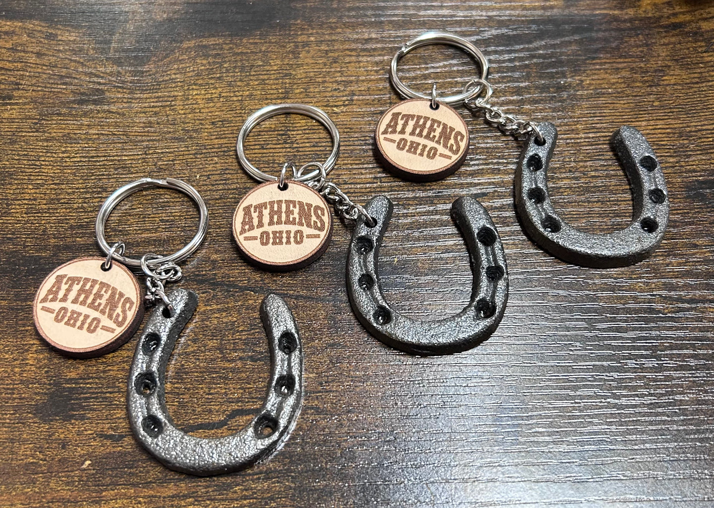Keychain: Horseshoe/Athens, OH