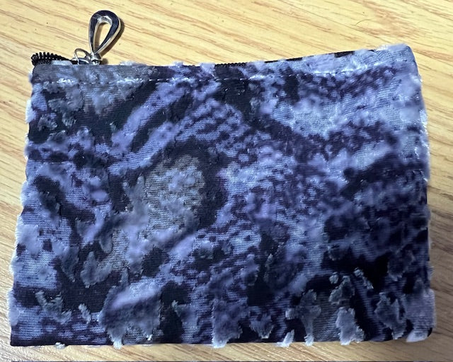 Coin Purse: Burnout Velvet (Various Colors/Designs)