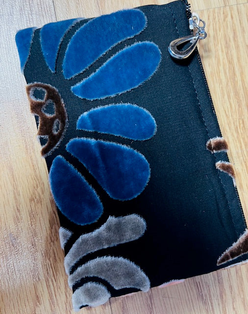 Coin Purse: Burnout Velvet (Various Colors/Designs)