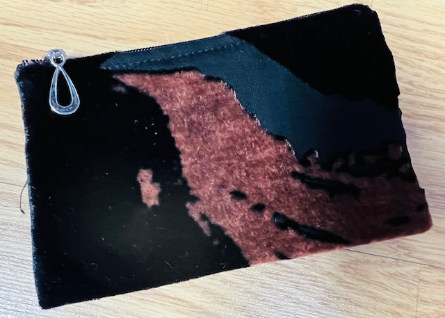 Coin Purse: Burnout Velvet (Various Colors/Designs)