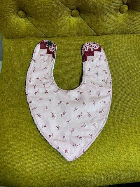 Bib: Upcycled Sari Baby Bib (Various Designs)