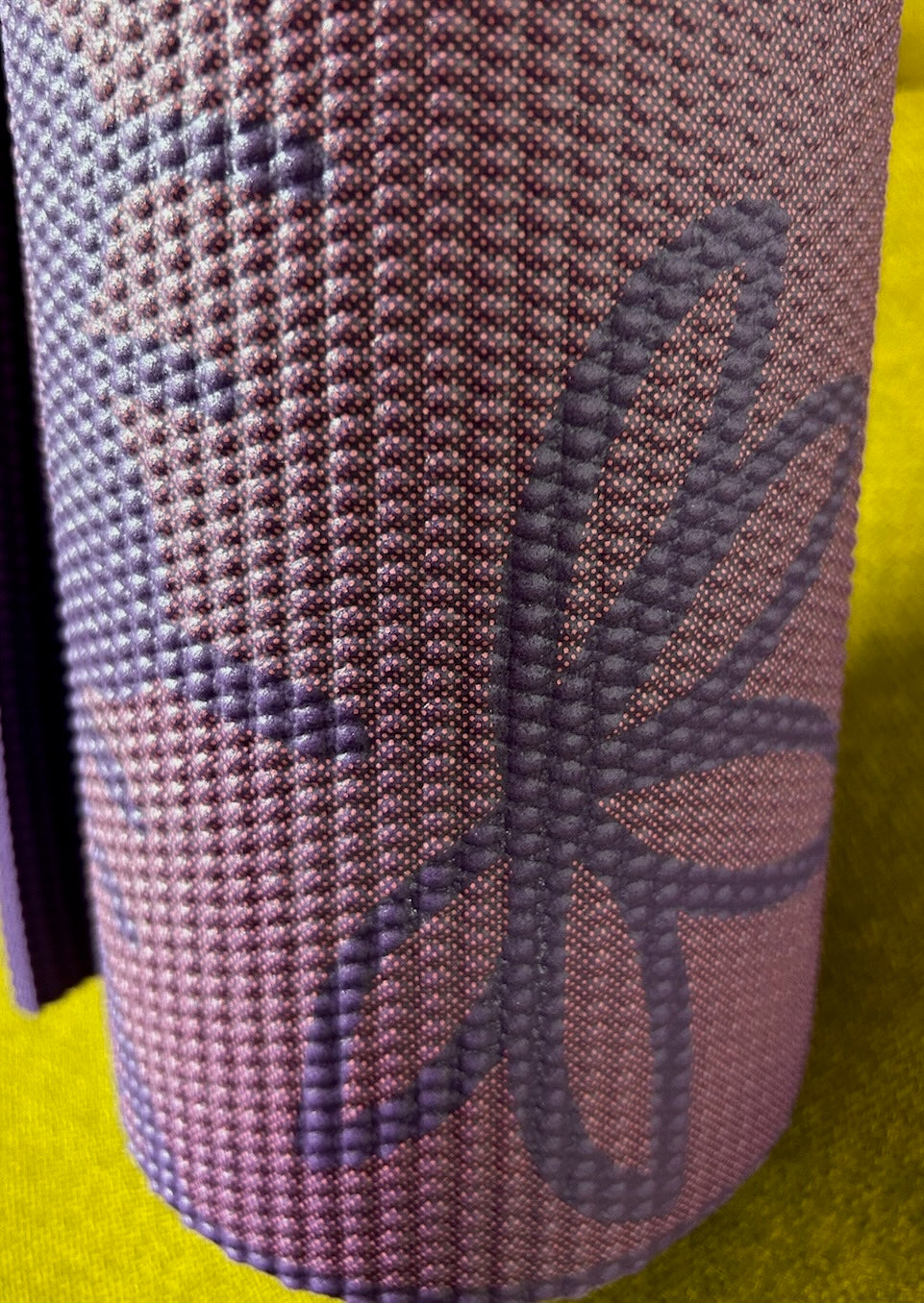 Yoga Mat: Lavender Floral