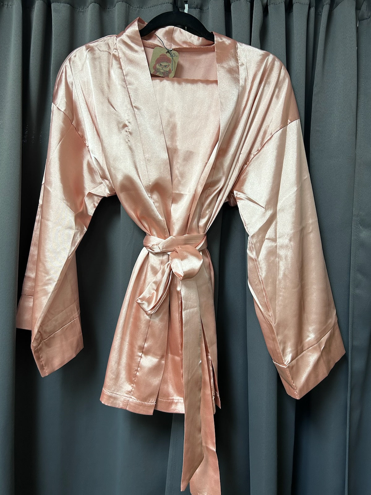 Robe and Pants Set - Satin (Two Colors)