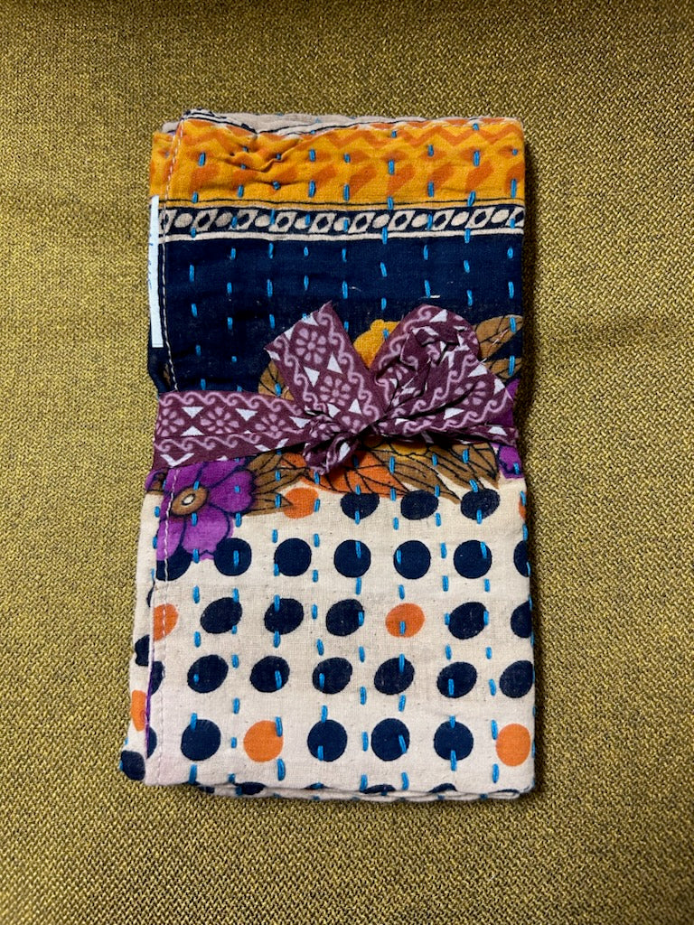 Placemats: Reversible Handmade Sari Mats (Various Designs)