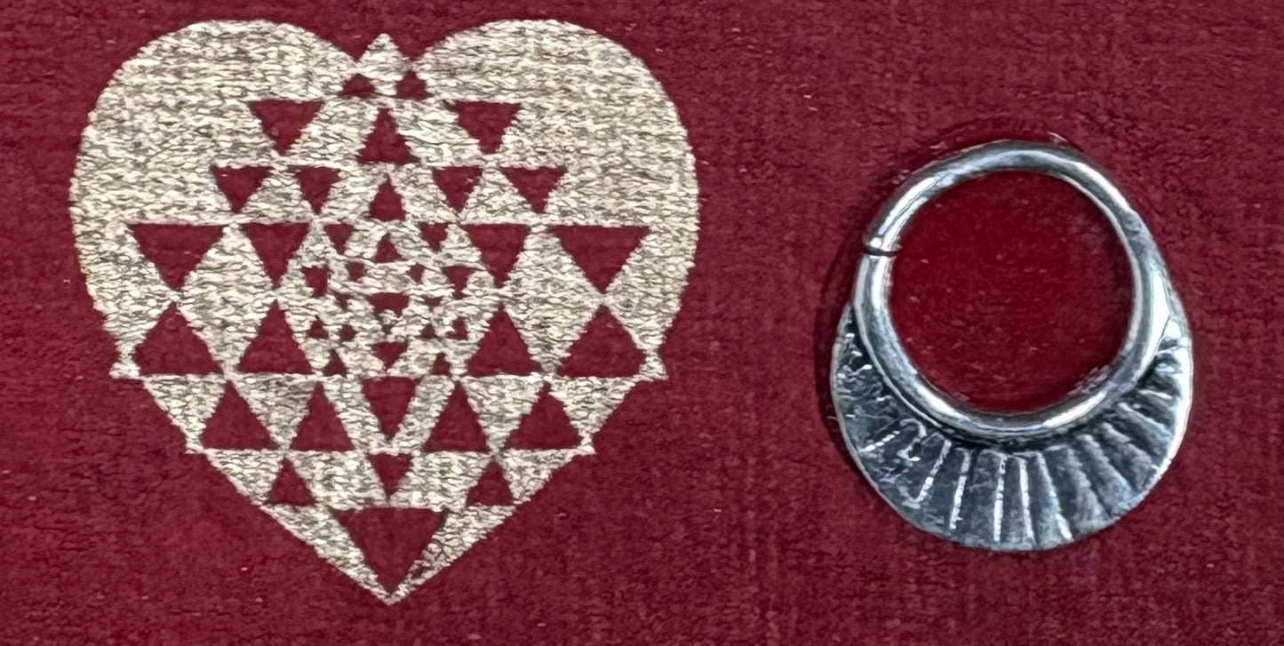 Nose Ring (Septum) /Sterling Silver (Various Styles)