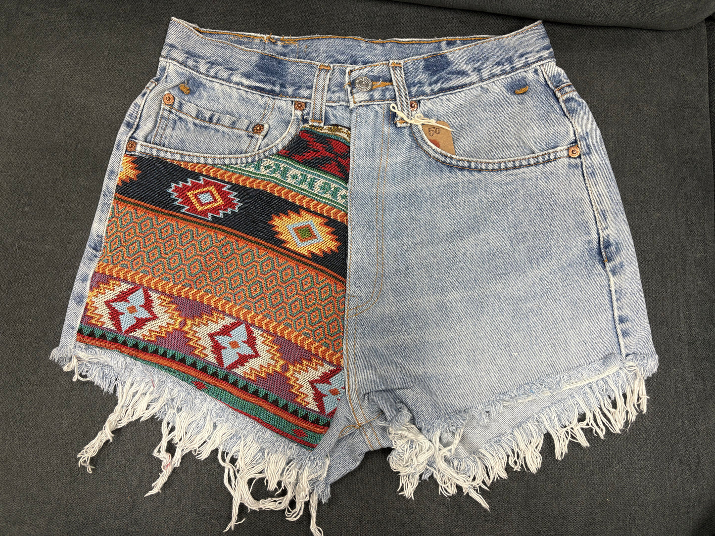 Shorts: Upcycled Denim (Various Designs)