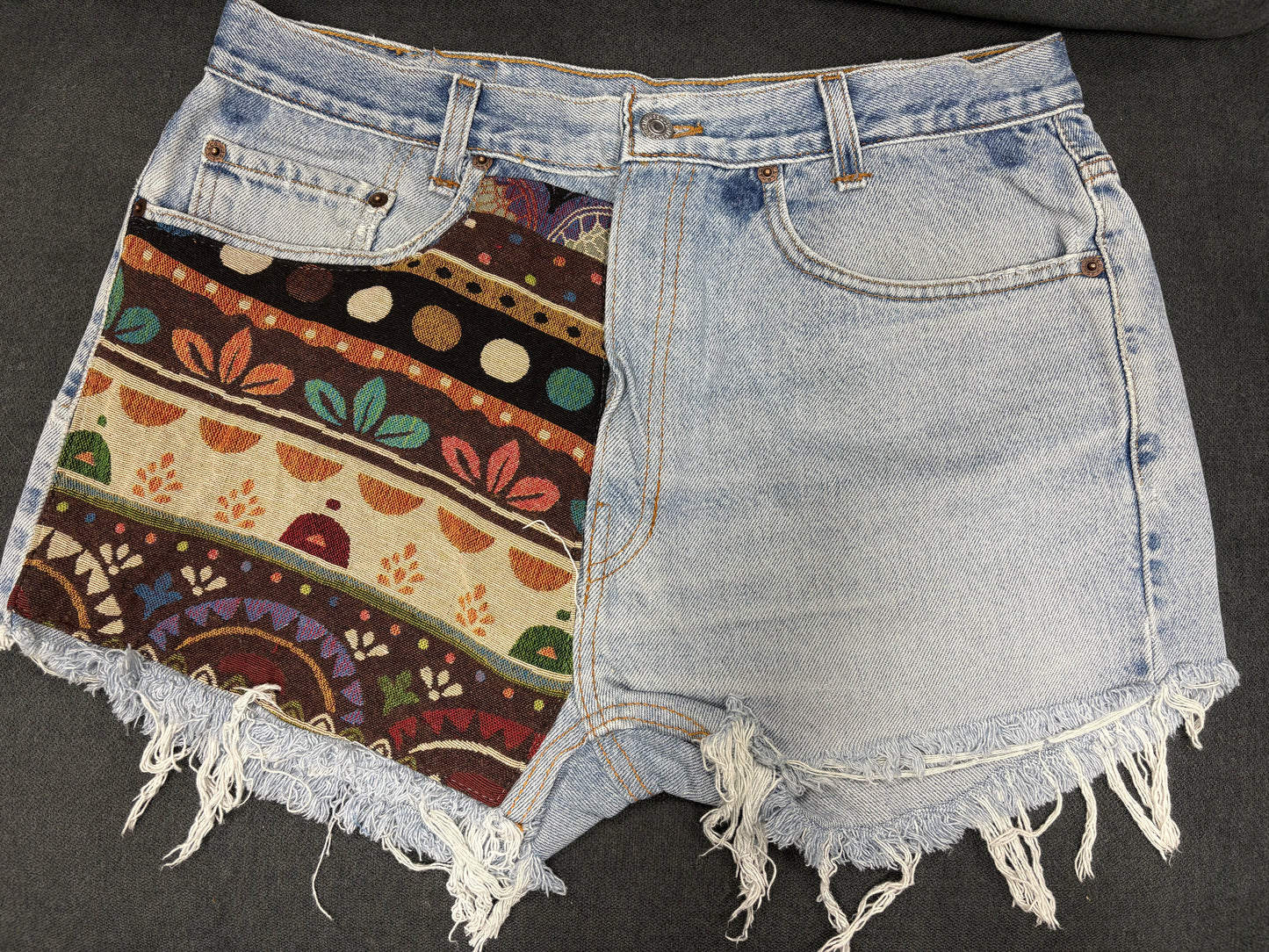 Shorts: Upcycled Denim (Various Designs)