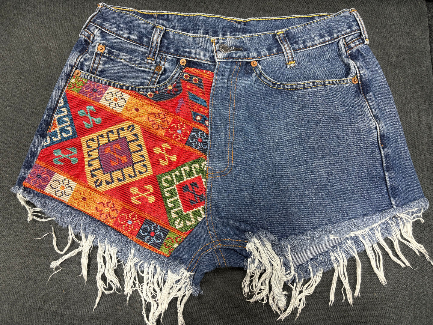 Shorts: Upcycled Denim (Various Designs)