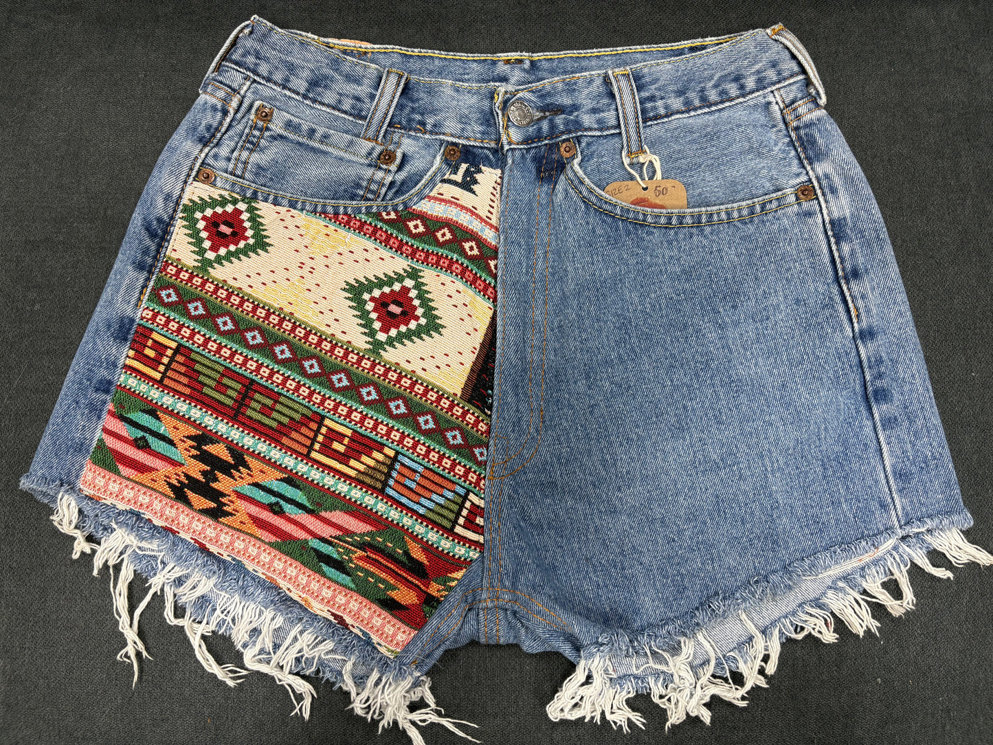 Shorts: Upcycled Denim (Various Designs)