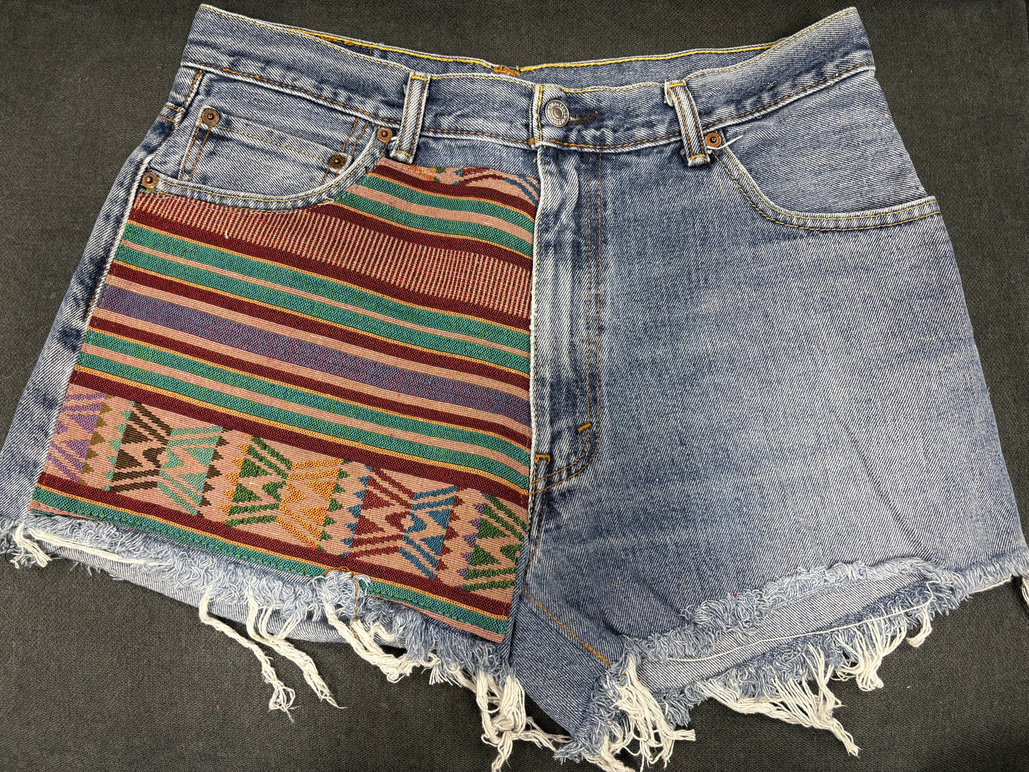 Shorts: Upcycled Denim (Various Designs)