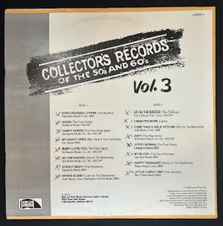 Compilation - Collector’s Records of the 50s and 60s Vol. 3 (JH)