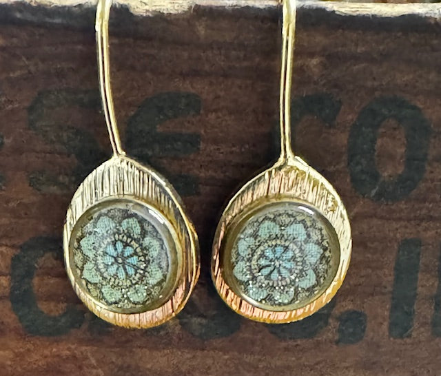 Earrings: Simple Classic Image Drop Earrings (Various)