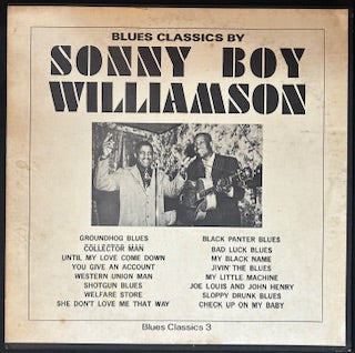 Williamson, Sonny Boy - Blues Classics 3  (JK)
