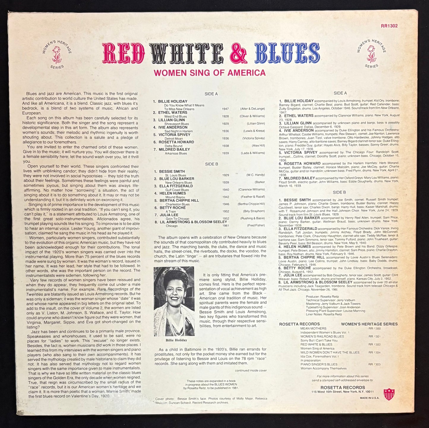 Compilation - Red White & Blues - Women Sing of America (JK)