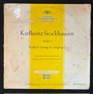 International: Stockhausen, Karlheinz - Studie I; Studie II; Gesang der Jünglinge I (JK)