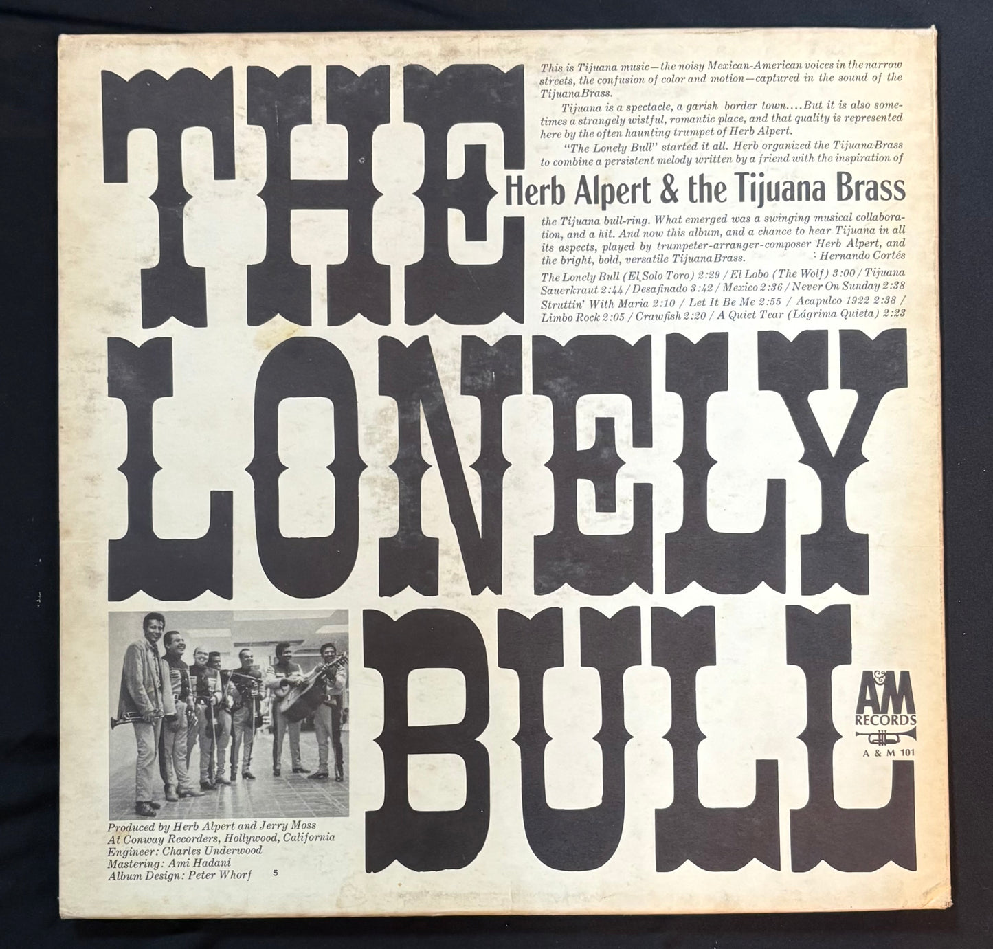 Alpert, Herb - Herb Alpert & the Tijuana Brass - The Lonely Bull (JK)