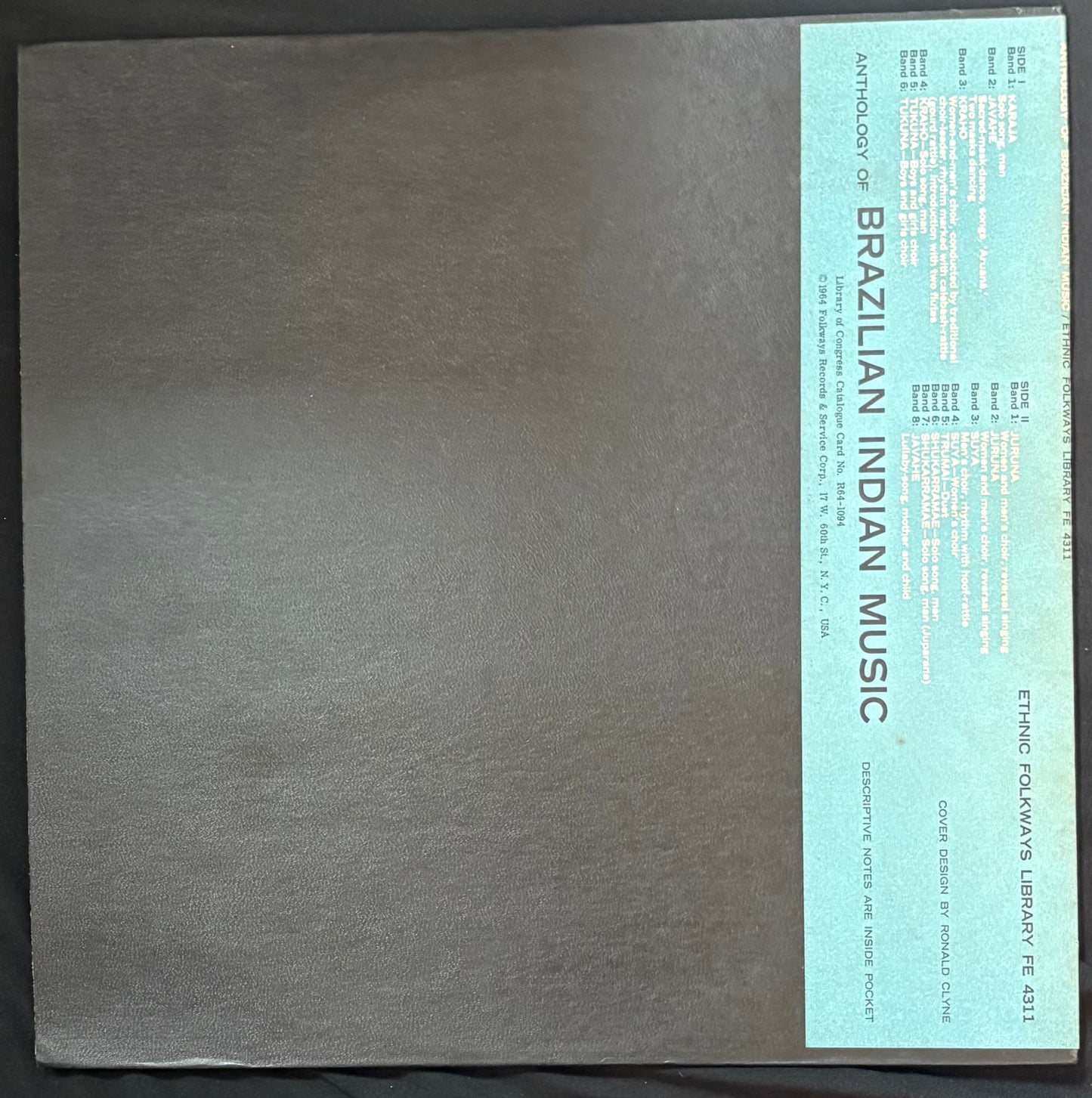 International: Anthology of Brazilian Indian Music (JK)