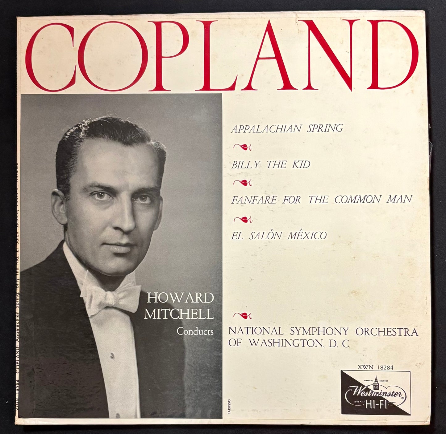 Copland, Aaron - Howard Mitchell Conducts National Symphony Orchestra Of Washington, D.C (JK)