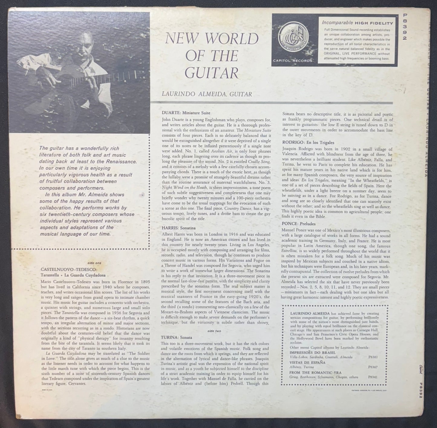International: Almeida, Laurindo - The New World of Guitar (JK)