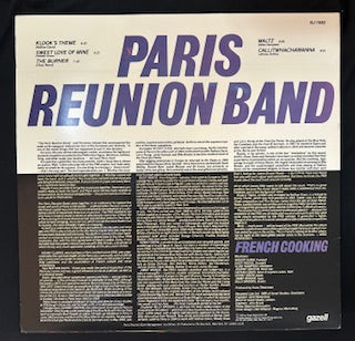 Paris Reunion Band - French Cooking (JH)