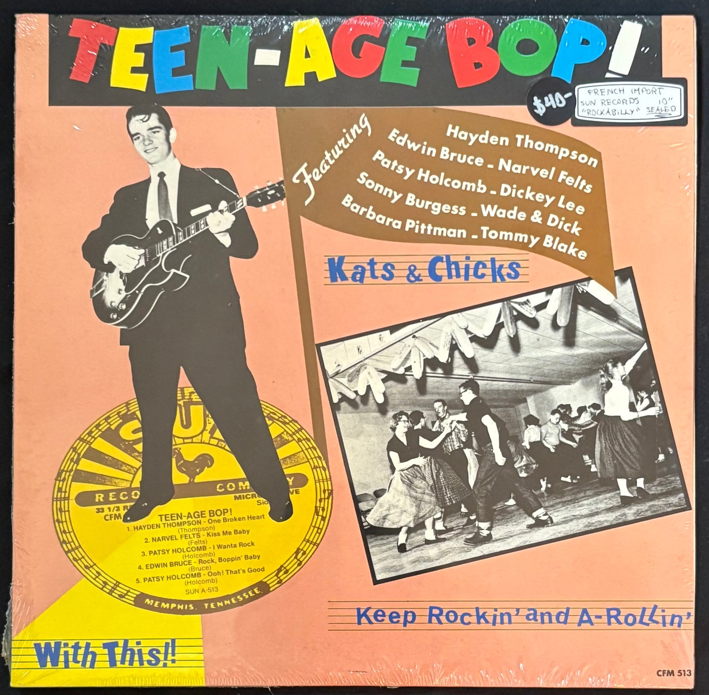 10” Compilation - Teen-Age Bop! (JH)