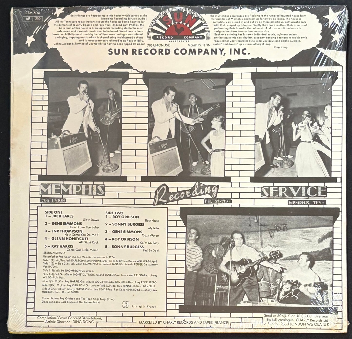 10” Compilation - All Night Rock (JH)