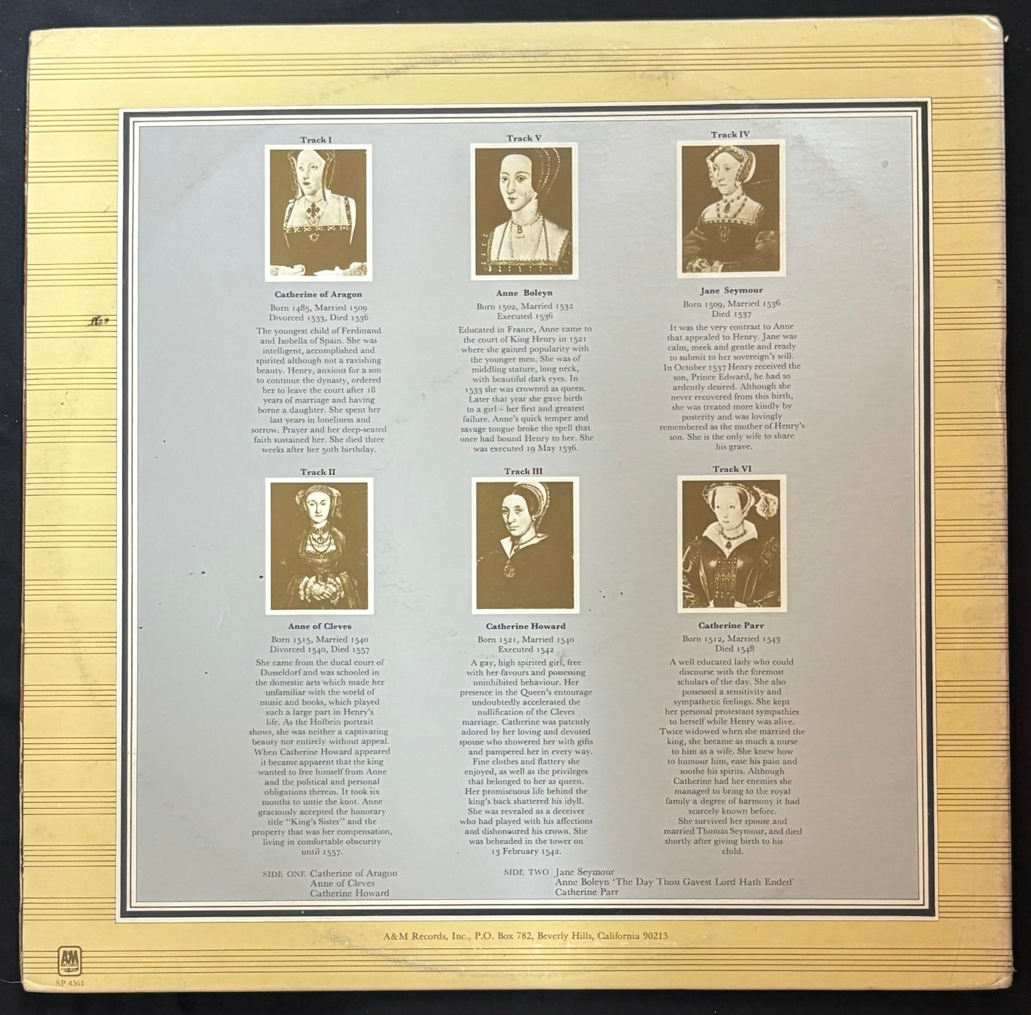 Wakeman, Rick - The Six Wives Of Henry VIII (JH)