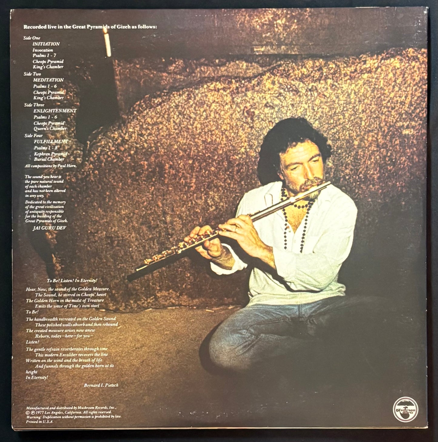 Horn, Paul - Inside The Great Pyramid (JH)