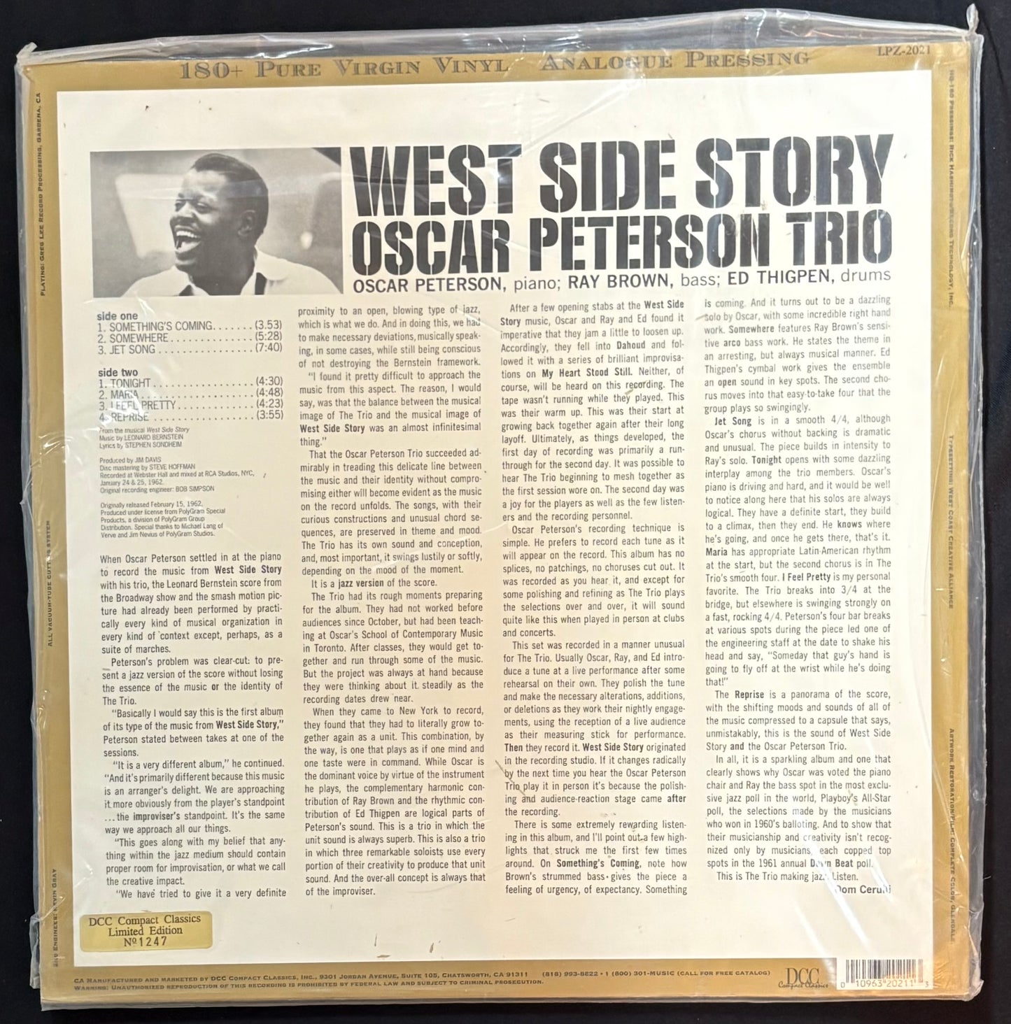 Oscar Peterson Trio - West Side Story (JH)