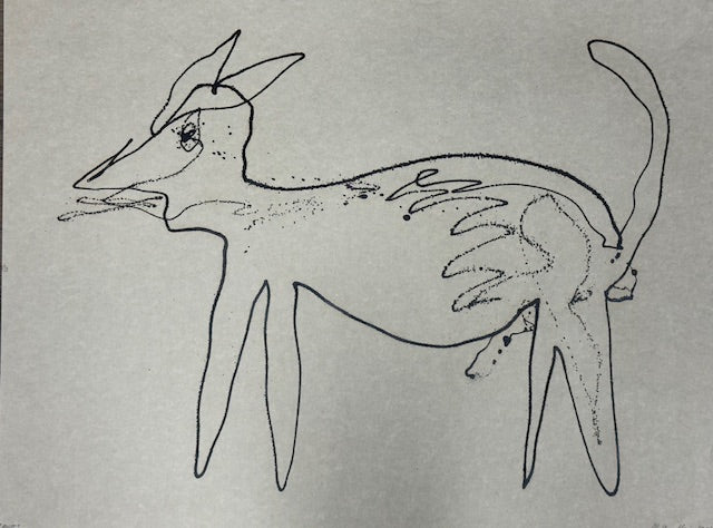 Malles Meje Art: Original Art Entitled: Mutt