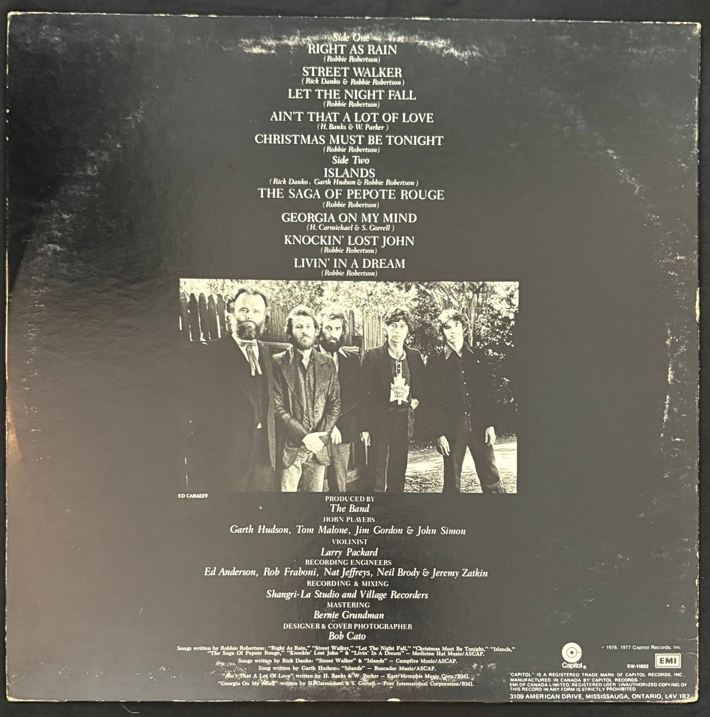 The Band - Islands (JH)