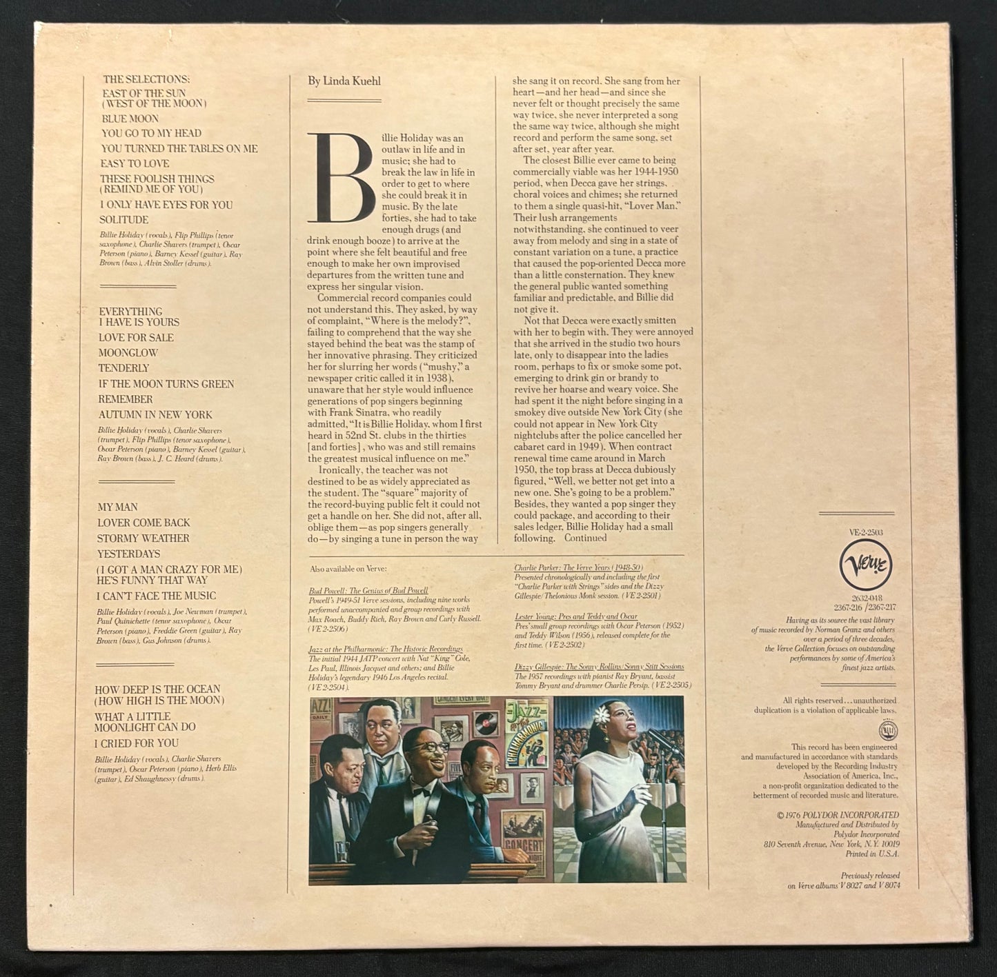 Holiday, Billie - The First Verve Sessions (JK)