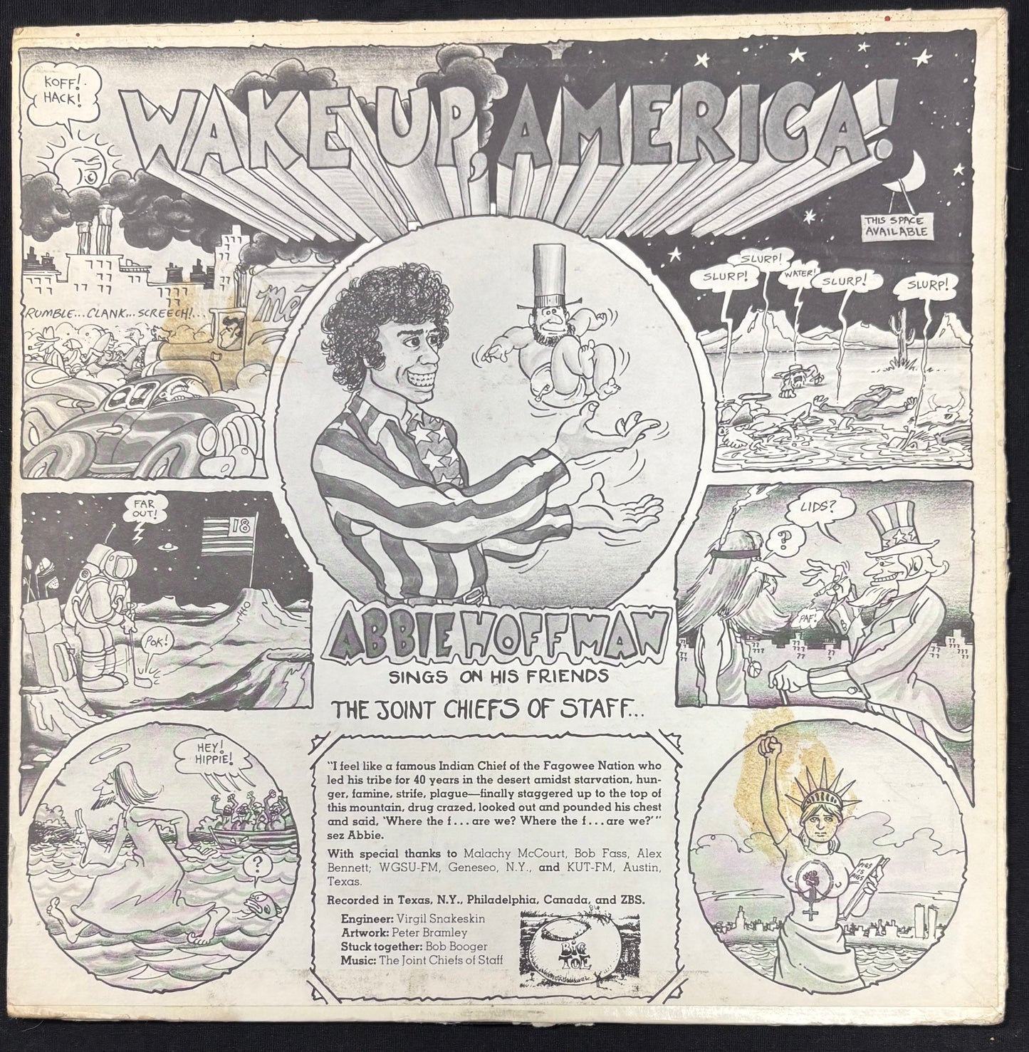 Hoffman, Abbie - Wake Up, America! (JK)