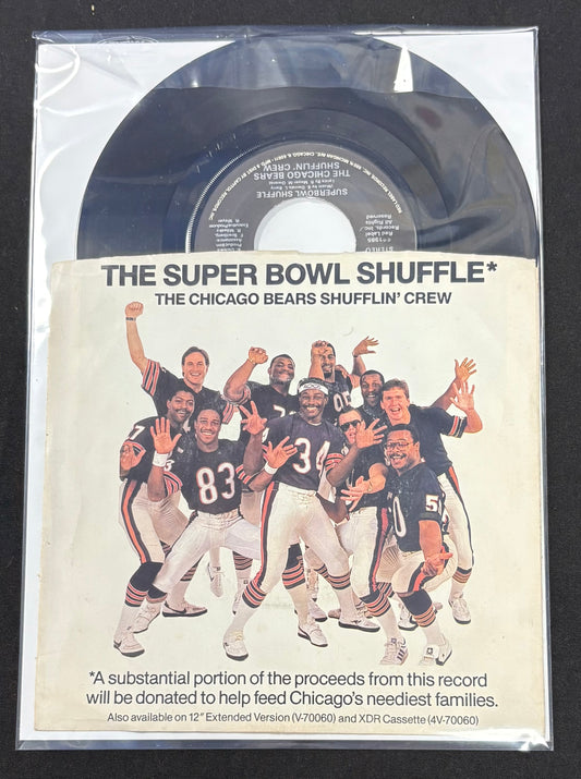 7" The Chicago Bears Shufflin’ Crew, -The Super Bowl Shuffle (JK)