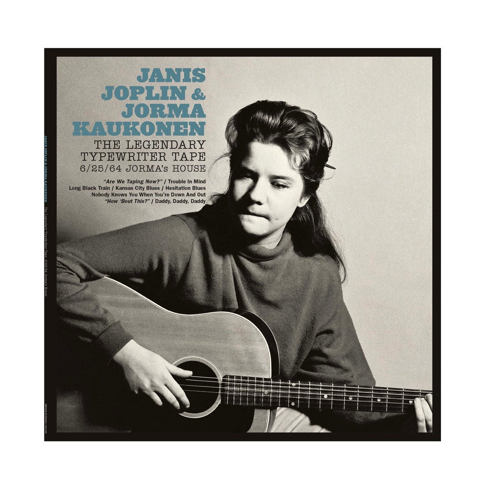 Vinyl: Janis Joplin & Jorma Kaukonen "The Legendary Typewriter Tapes" 6/25/64 Jorma's House (UNSIGNED)
