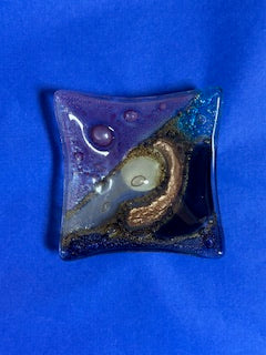 Trinket Dish: Fused Glass Trinket Holder
