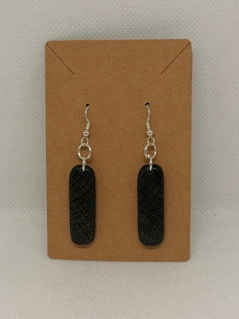 Earrings: Locally Salvaged Wood (Various)