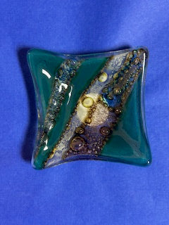 Trinket Dish: Fused Glass Trinket Holder