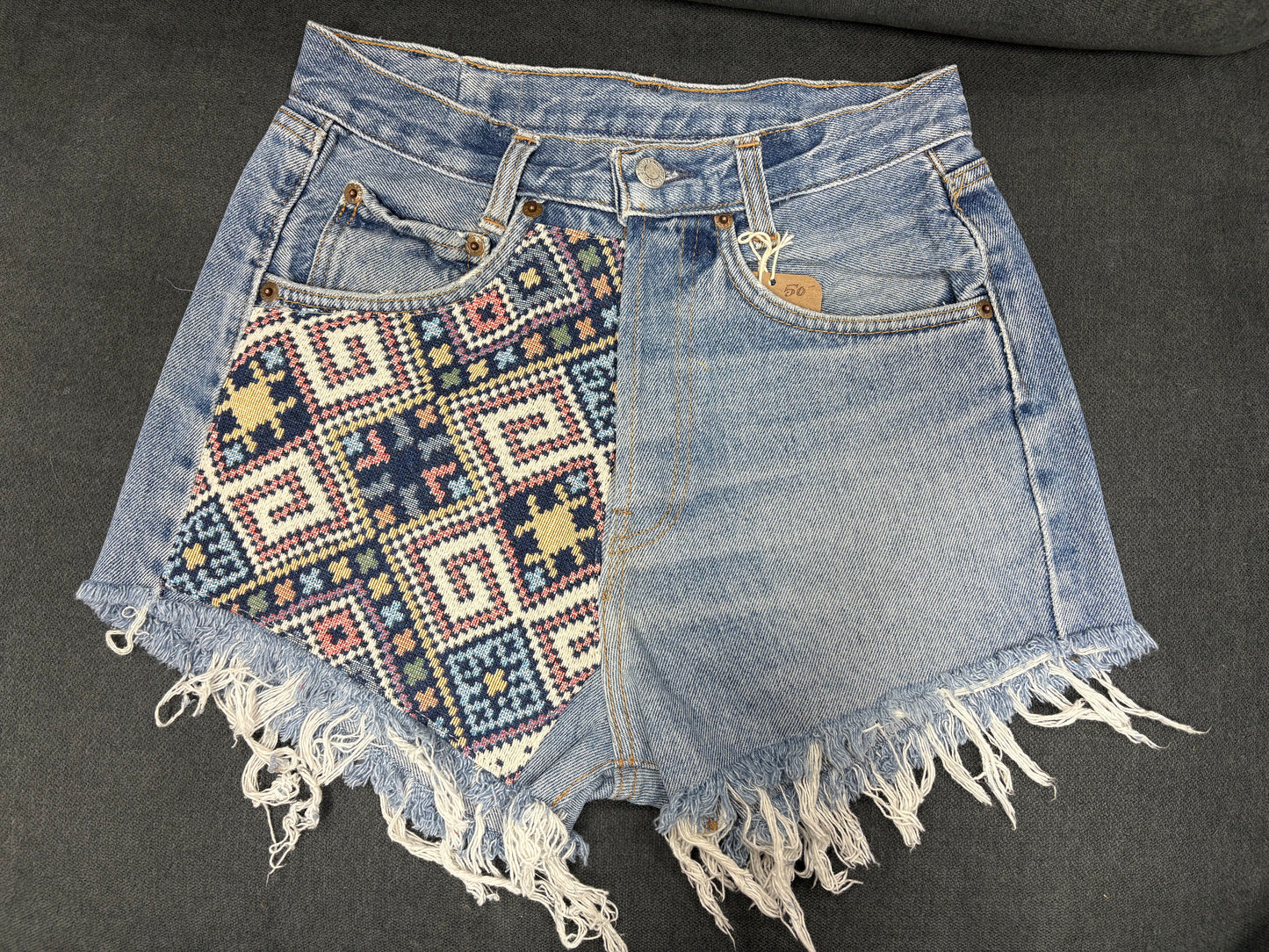 Shorts: Upcycled Denim (Various Designs)