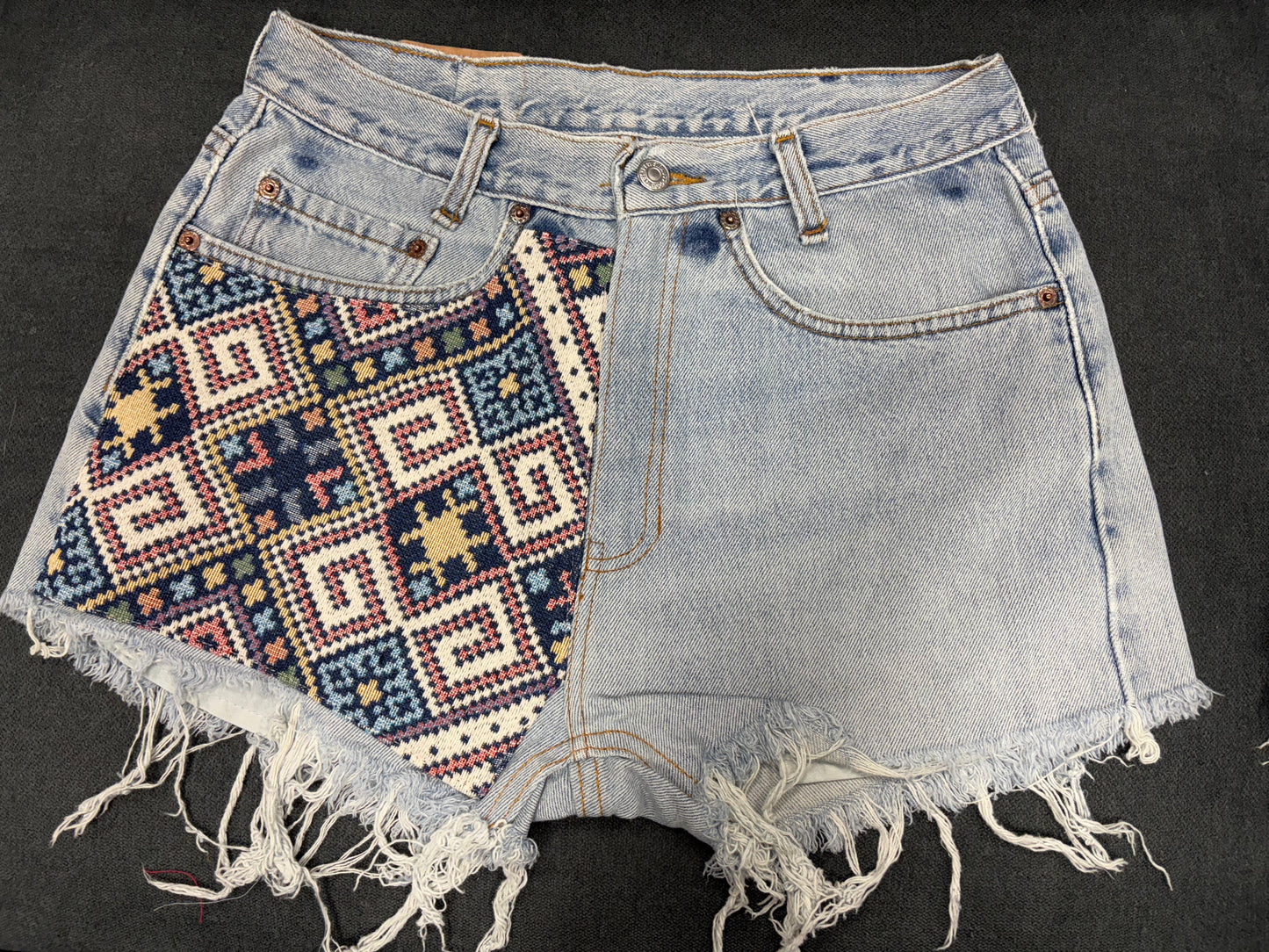 Shorts: Upcycled Denim (Various Designs)